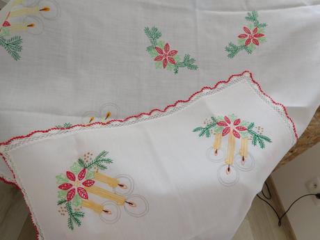 Vianočný set obrusov,