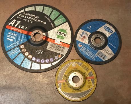 Rezné kotúče, pracovné okuliare, 