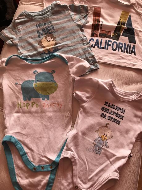 Set / letné trička a body, 86–98