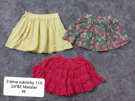 3 letne suknicky, 110, f&f,110