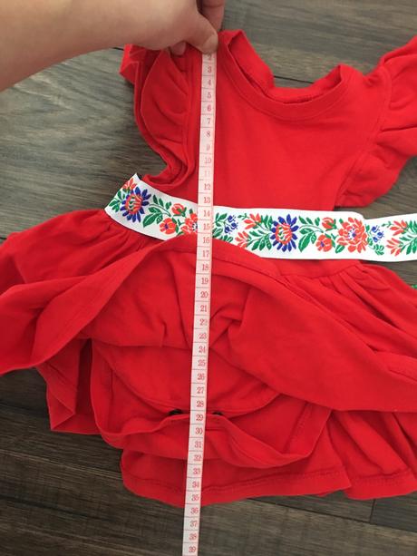 Krásne handmade body-šaty, 68