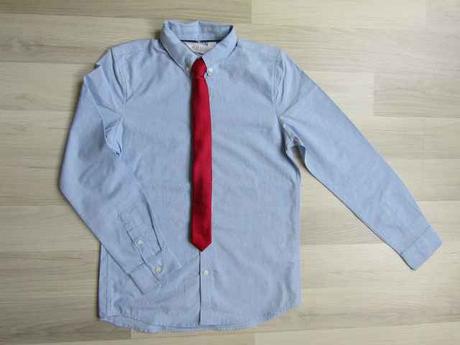 Košeľa s kravatou, h&m,152