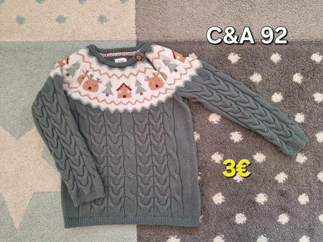 Vianocny sveter 92, c&a,92