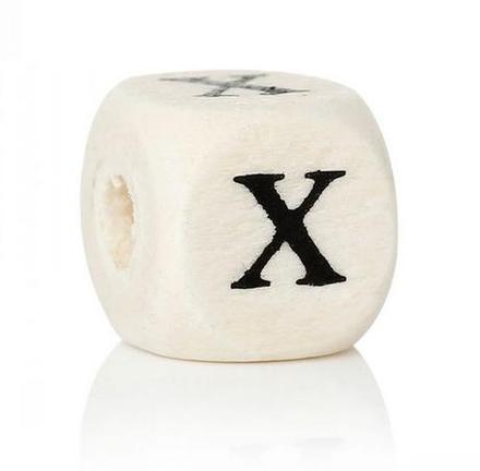 Písmenko drevené x, 