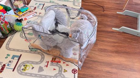 Nattou hojdačka vlk tiloo 10-36m, 