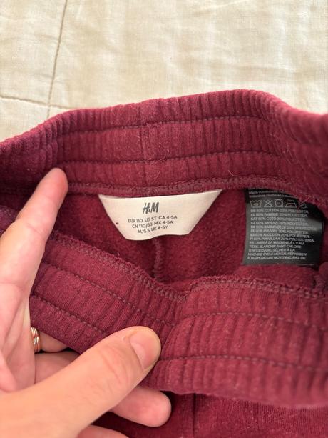 Teplaky h&m 110, h&m,110