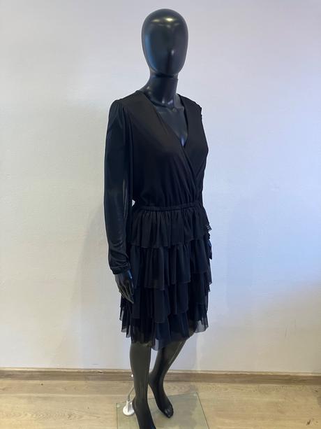 Dámske šaty tylové čierne reserved (m), reserved,m