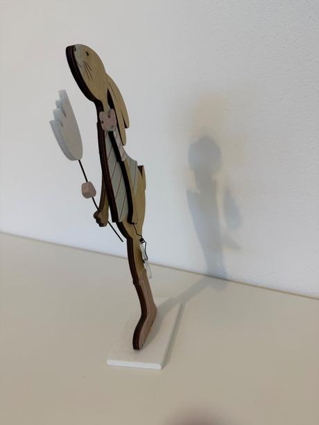 Drevený veľkonočný zajac, 