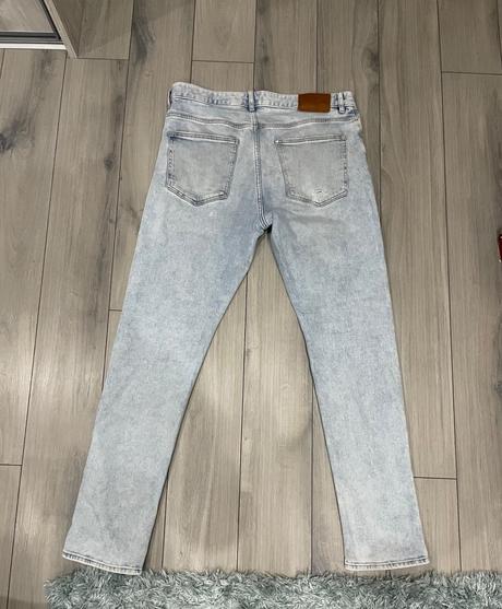 Pánske rifle slim 33, denim,34