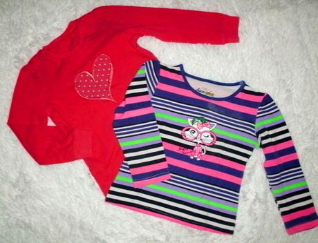 2 kvalitné tričká pre 3-4 roč. slečnu, 104