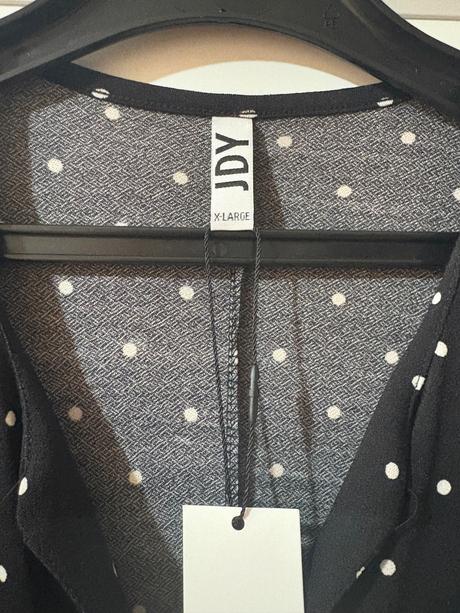 Bodkované šaty xl nové, xl