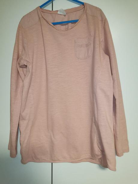 Tričko v staroruzovej farbe, zara,140