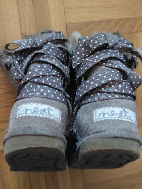 Next zajačikové čižmičky teplúčke kožušinkové, next,26