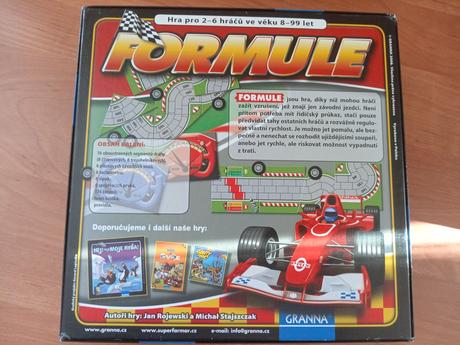 Stolová hra formule,