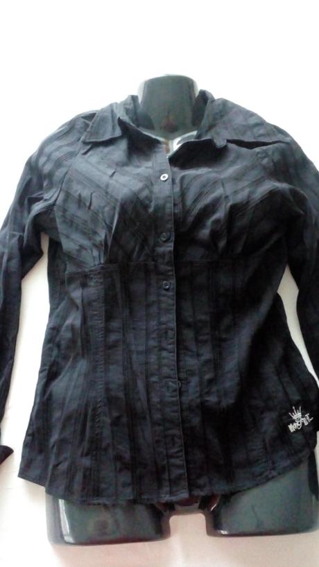 Damska bluzka, kosela cierna, l