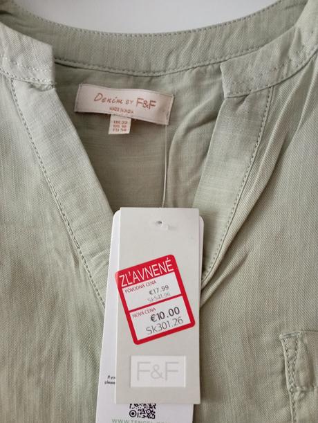 Dámska košeľa, f&f,50