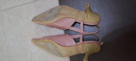 Ružové (staroružovej farby) lodičky, veľ. 35, 35