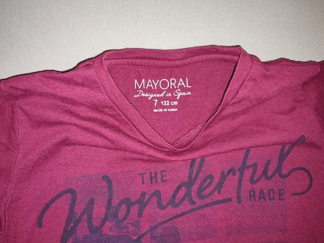 Tričká mayoral pre dvojičky, 122