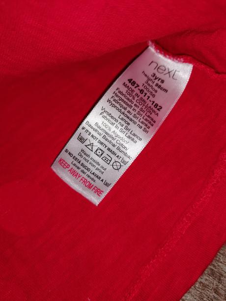 Next 98 vianočné tričko, next,98