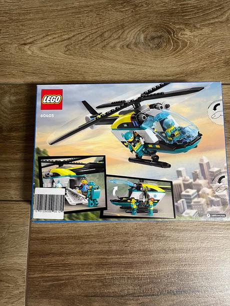 Lego city 60405 záchranárska helikoptéra, 