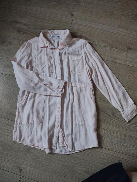 Predĺžená košeľa s vreckami, reserved,122