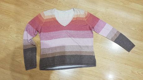 Ružovo hnedý pulóver v. l, george,l