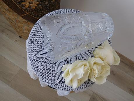 Kryštálová váza širšia, 