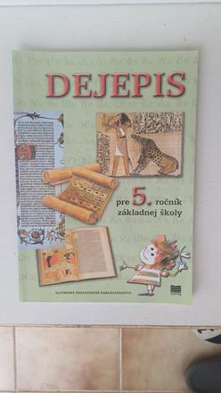 Dejepis pre 5. ročník zš učebnica,