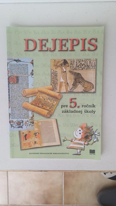 Dejepis pre 5. ročník zš učebnica, 