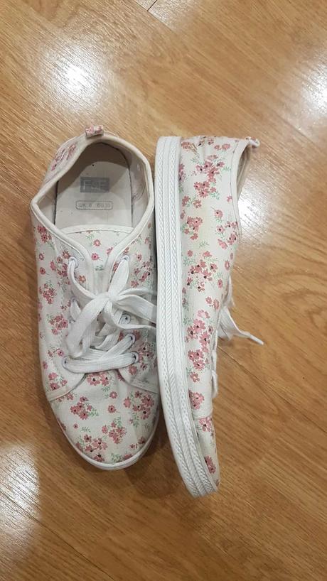 Kvetinkové tenisky v. 39, f&f,39