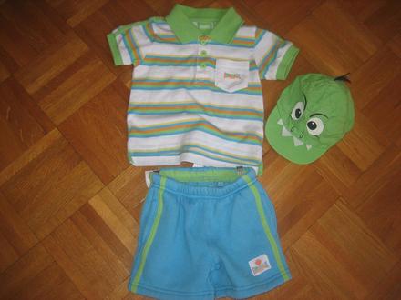 Tričko+kratase, lonsdale,74