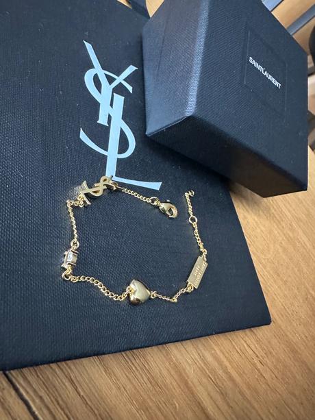 Nový nenosený náramok na ruku ysl, yves saint laurent