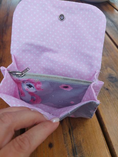 Peňaženka handmade unicorn, 