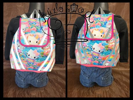 Reflexný batôžtek kitty, 