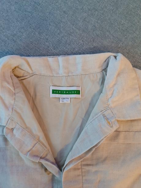 Ľanová súprava, vertbaudet,74