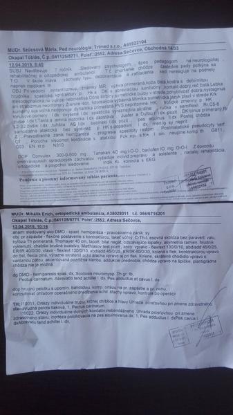 Aký máte názor na zdravotný stav môjho syna s detskou mozgovou obrnou?