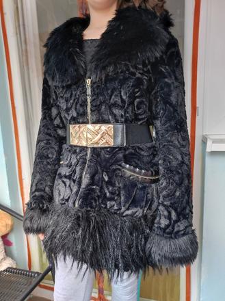 Kožušinový kabát, s