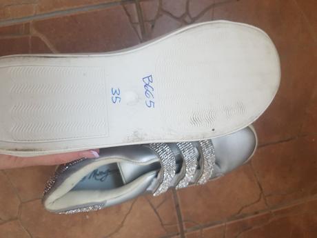 Tenisky trblietave 8e, 35