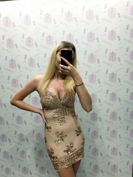 Zlaté šaty xxs/xs, xs