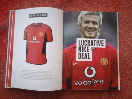 Kniha manchester united história futbalové dresy, 