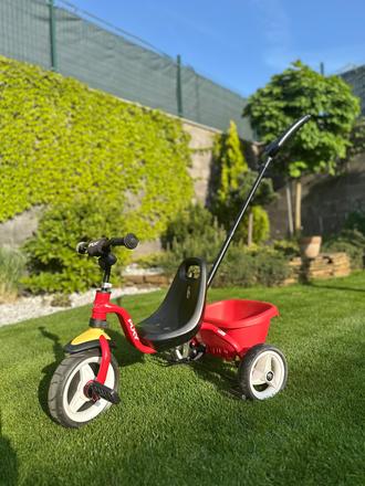 Puky detská trojkolka ceety air s vodiacou tyčou, puky