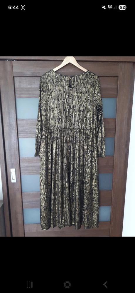 Zlato čierne šaty, bonprix,xxl