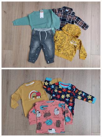 Chlapec mikina, tričko, 68–80