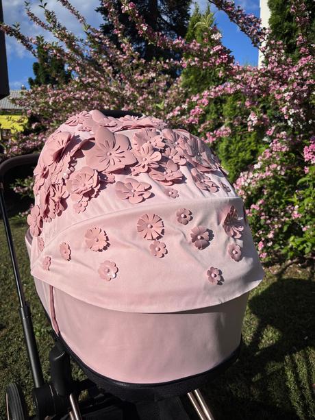 Cybex simply flowers light pink vanička 4.0, cybex,cybex priam 4