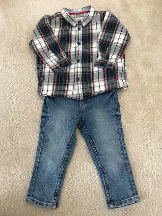 Elasticke top stav, h&m,74