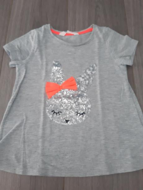 Tricko so zajacikom h&m, h&m,110