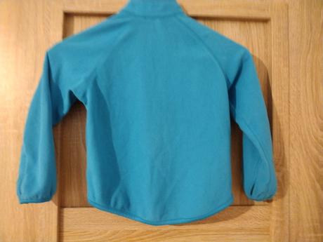 Tenká fleece mikina 110, h&m,110