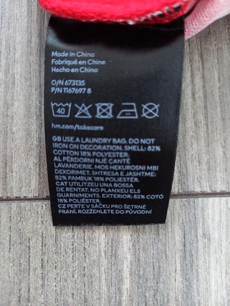 Vianočná mikina-super stav, h&m,134