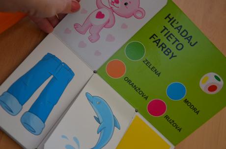 Knižka detská kniha farby top stav aj ine,