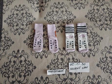 Dievčenské hrubšie protišmykové ponožky 27-30, disney,27